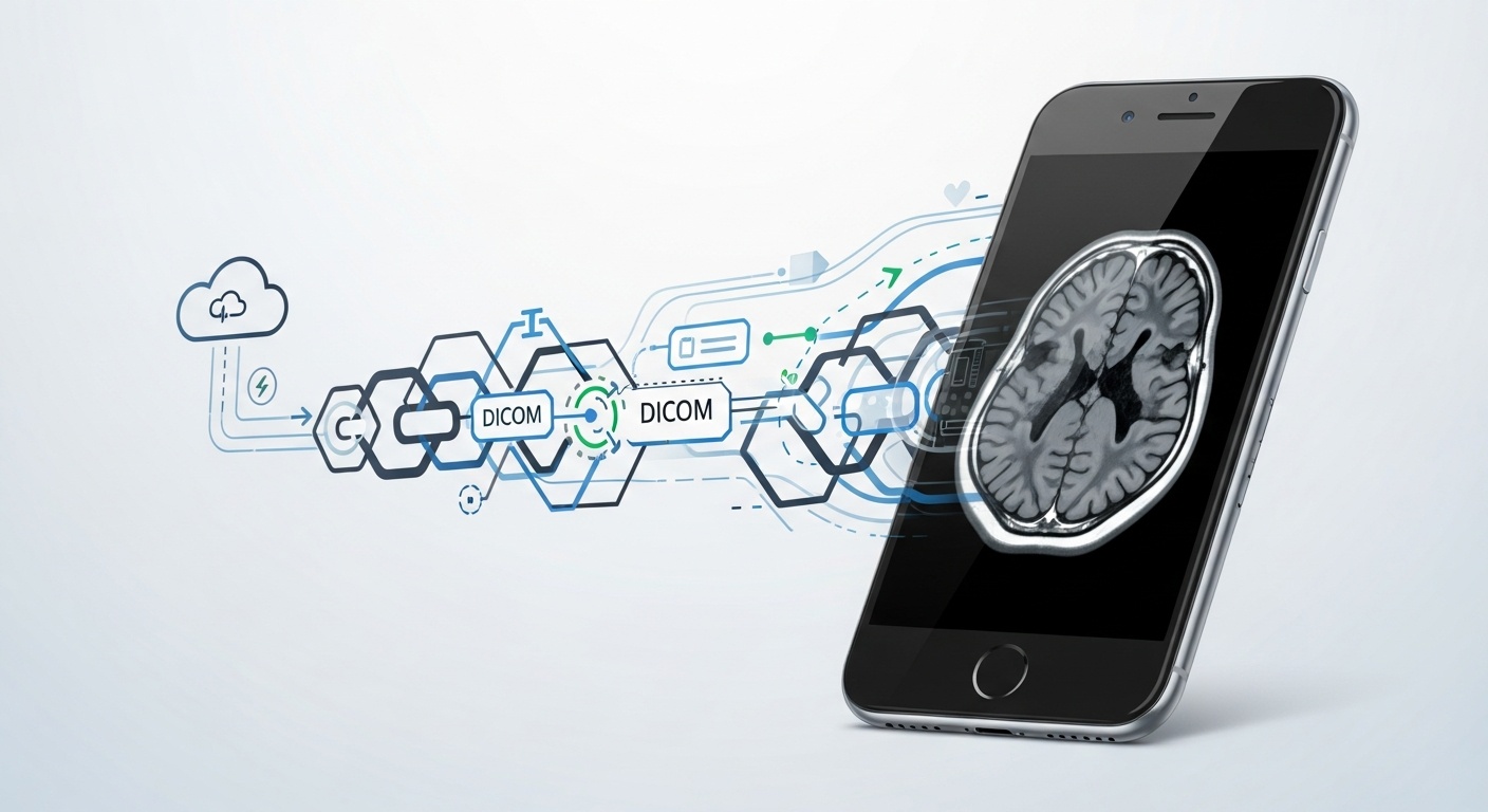 How to Open a DCM File on an iPhone - Created by PostDICOM